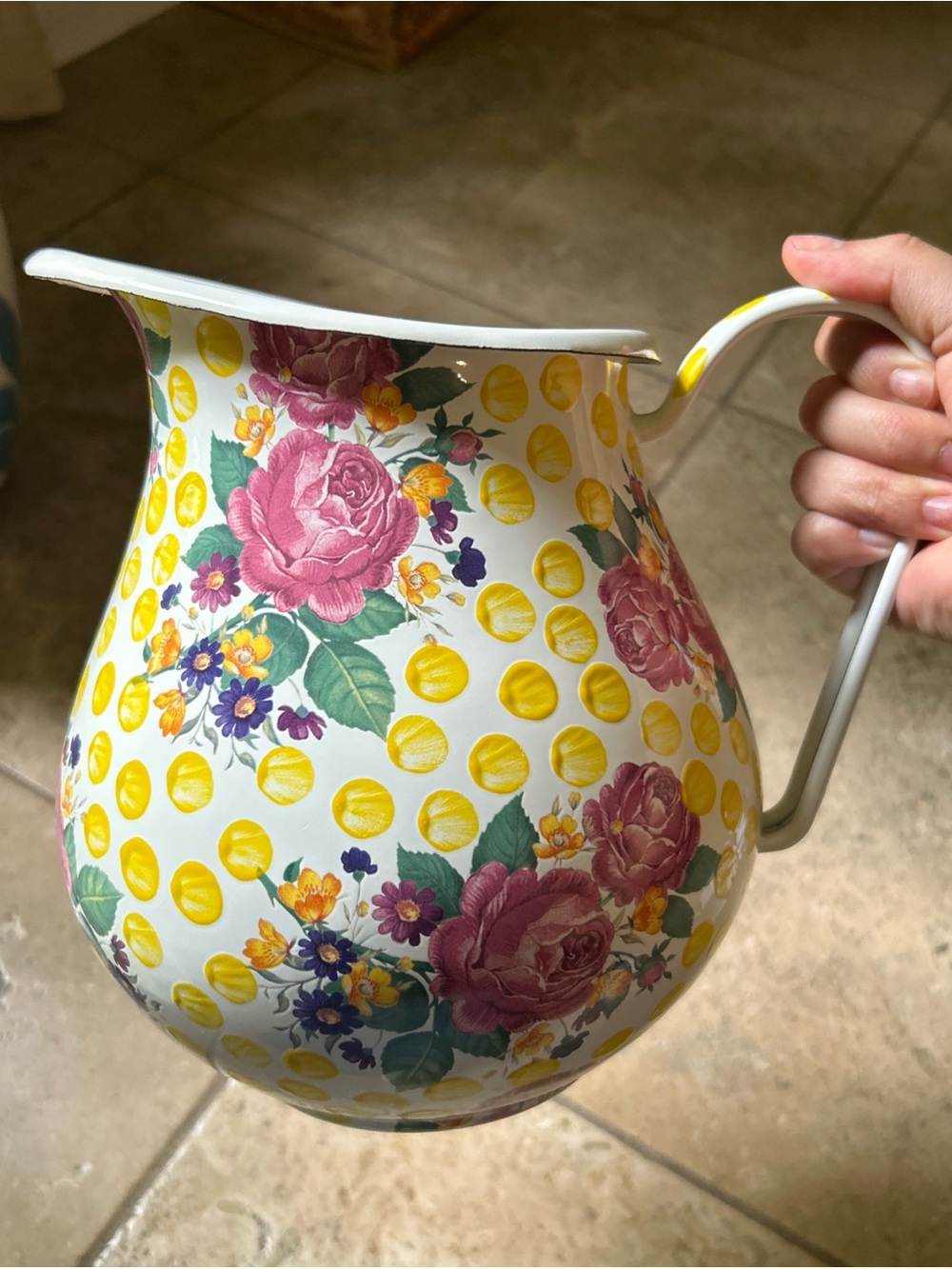 Mackenzie Childs Buttercup Pitcher